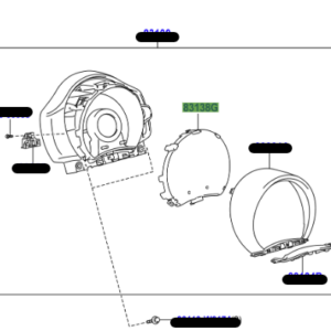 Toyota Aygo 2014-2024 Speedometer Glass
