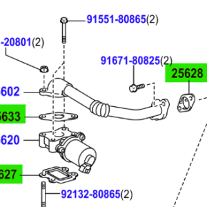 Toyota RAV4 2005-2012 EGR Valve Gaskets