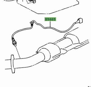 Toyota Rav 4 2000-2005 Oxygen Sensor