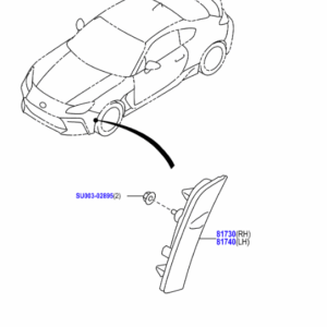 Toyota GR86 2022-2023 Front Indicator Unit L/H