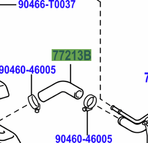 Toyota Hilux 2005-2012 Fuel Pipe