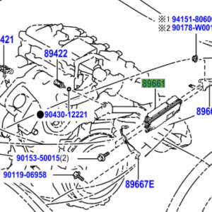 Toyota Corolla 2019-Present Computer Engine Control