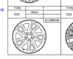 Toyota Yaris 2020-Present Alloy Wheel