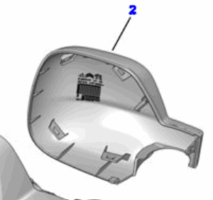 Toyota Proace City 2019-Present Mirror Cover R/H