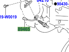 Toyota Auris 2012-2018 Oxygen Sensor