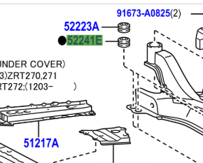 Toyota Avensis 2008-2018 Cab Rear Mounting Cushion
