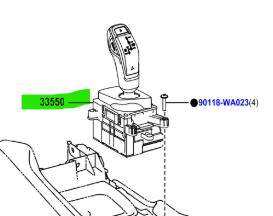 Toyota Supra 2019-Present Floor Shift Assy Transmission
