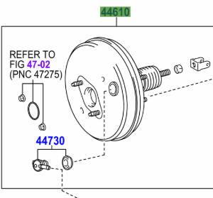 Toyota Verso 2009-2017 Brake Booster Assy