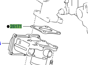 Toyota Yaris 2005-2011 Gasket Venturi
