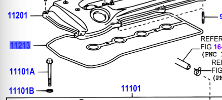 Toyota Rav 4-2005-2012-Rocker Gasket