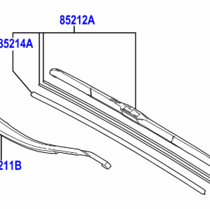 Toyota Optifit Uni Blade Wiper R/H