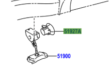Toyota Hilux 2020-2021 Spare Wheel Guide