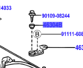 Toyota Hilux 1997-2005 - Rear brake bushes