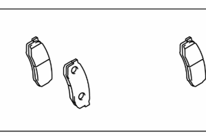 Toyota Land Cruiser Prado 2009-2017 Original Rear Brake Pads