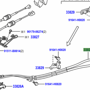 Toyota Hiace 2005-2014 Transmission Control Cable Assy