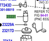 Toyota Prius 2003-2009 Fuel Pump