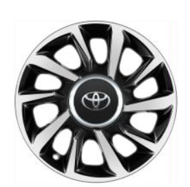 Toyota Aygo 2014- Alloy Wheel 15" Turbine Design