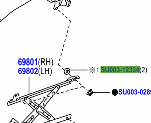 Toyota GR86 2022- Holder Washer
