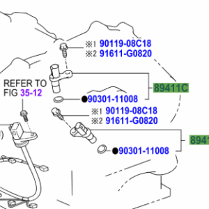 Toyota Alphard 2002-2008 Speed Sensor