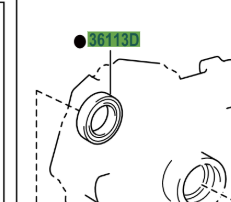 Toyota RAV4 2005-2012 Oil Seal For Transfer Case R/H