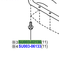 Toyota GT86 2012-2016 Sump Bolt