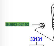 Toyota GT86 2012-2016 Flange Nut