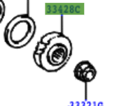 Toyota RAV4 1994-2000 5th Driven Gear