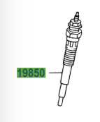 Toyota Hilux 2004-2012 Glow Plug Assy