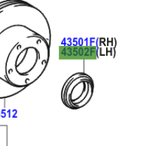 Toyota Land Cruiser 100 1998-2009 Oil Seal