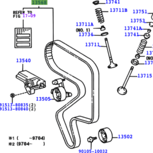 Toyota Celica 1993-1999 Timing Belt