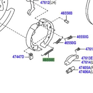 Toyota GT86 (2012-2016) Tension Spring (For parking break shoe)