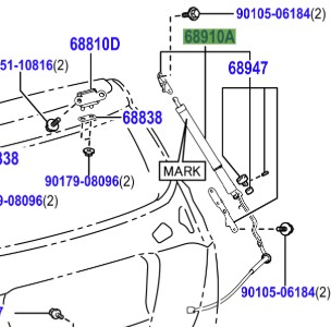 Toyota Rav4 (2012-2019) Back Door Power Unit