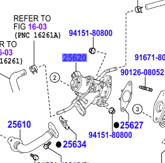 Toyota Prius EGR Valve 2018