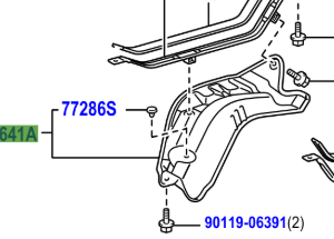 Toyota Avensis (2008-2018) Fuel Tank Heat Shield