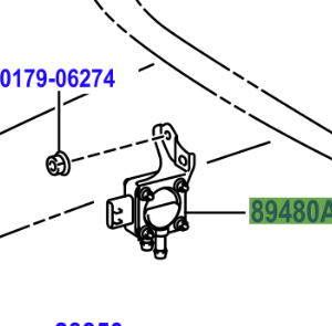 Toyota RAV4 2.2 Diesel 2005-2012 DPF Pressure Sensor