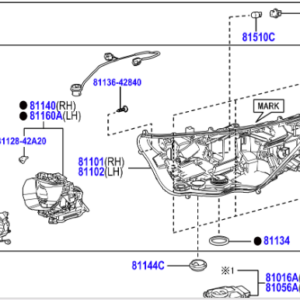 Toyota RAV4 (2018) Front (R/H) Headlight