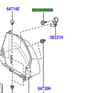 Toyota Corolla (2019) Washer Bolt