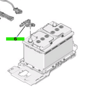Toyota Proace 2016-2019 Battery Charge Status Unit