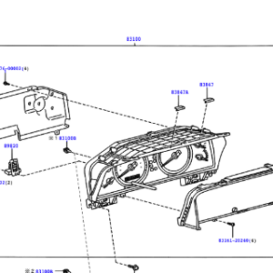Toyota Land Cruiser 100 1998-2007 Instrument Cluster