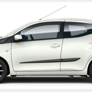 Toyota Aygo 2014-2022  5 Door Moulding Set (Black)