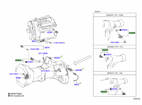 Toyota Hilux (2008-2011) Speedometer Sensor - Image 2