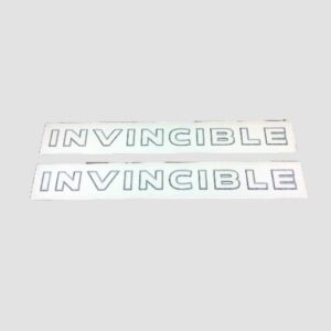 Toyota Hilux (2015 - Present) Invincible decal sticker