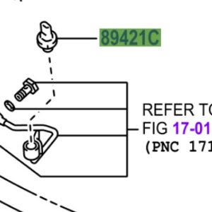 Toyota Rav4 2012-2019 SENSOR, TURBO PRESSURE (FOR DIESEL TURBO)