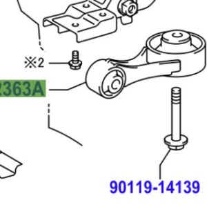 Toyota Urban Cruiser 2009-2016 Lower Engine Mount
