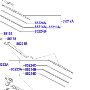 Toyota Rav4 1994-2000 Front Wipers (SET)