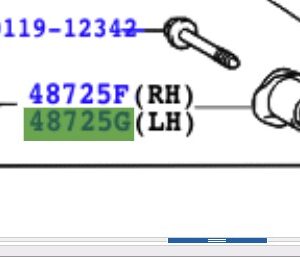 Toyota Yaris 2001-2005 Rear Axel Bush