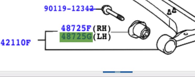 Toyota Yaris 2001-2005 Rear Axel Bush