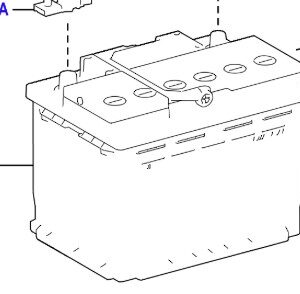 Toyota Rav4 2020- 12v Battery