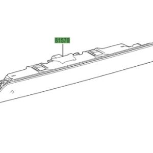 Toyota Aygo X 2022- LAMP ASSY CENTER STOP