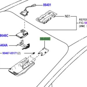 Toyota Yaris 2020-Present COVER FORWARD RECOGNITION